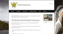 Desktop Screenshot of clubolyrunning.com